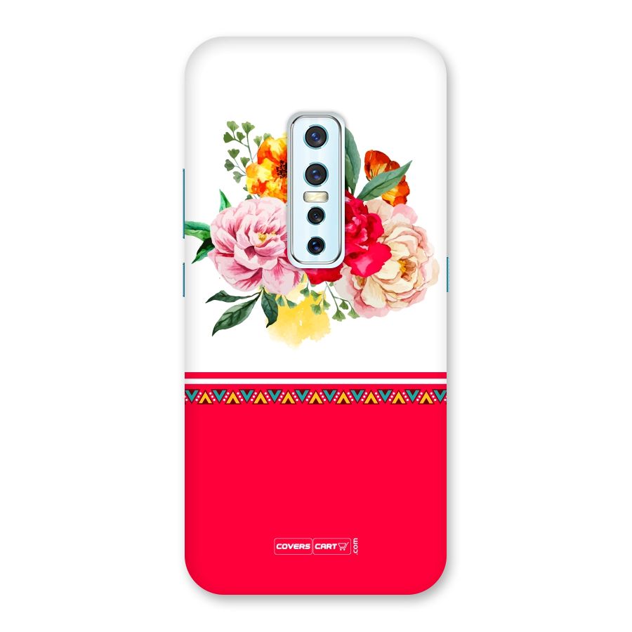 Flower Fusion Back Case for Vivo V17 Pro
