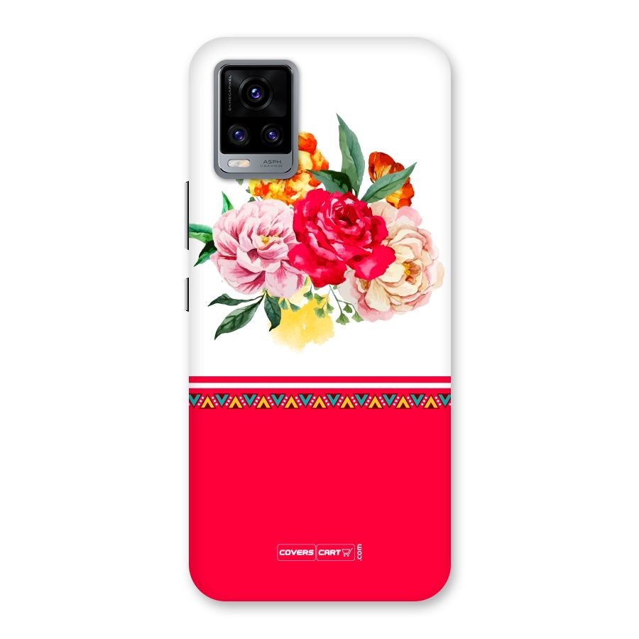 Flower Fusion Back Case for Vivo V20