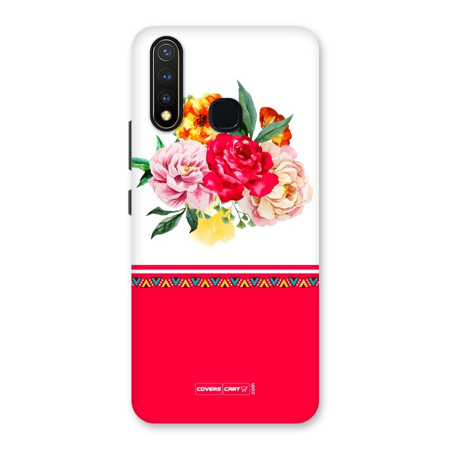 Flower Fusion Back Case for Vivo Y19