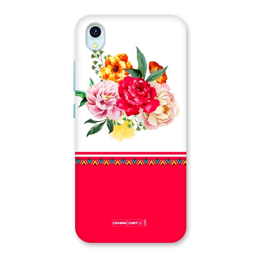 Flower Fusion Back Case for Vivo Y1s