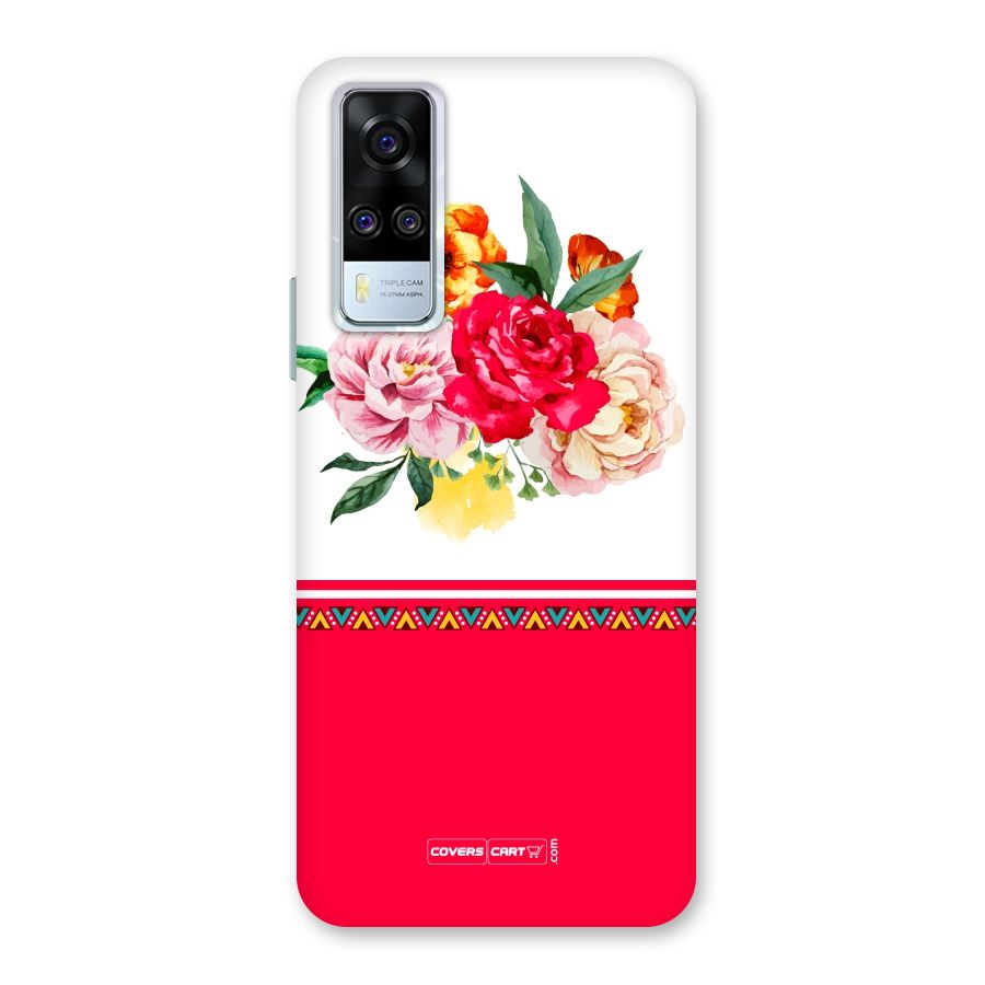 Flower Fusion Back Case for Vivo Y31