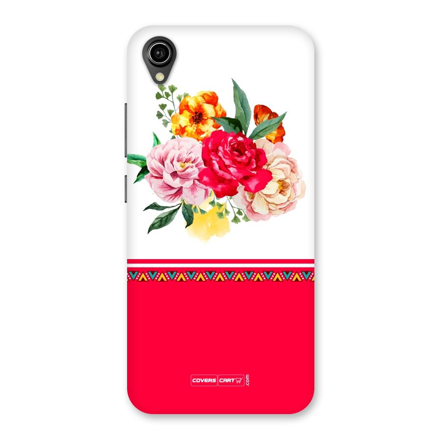 Flower Fusion Back Case for Vivo Y90