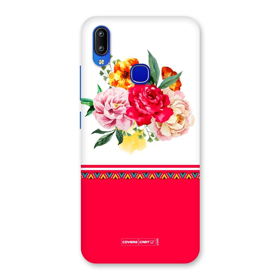 Flower Fusion Back Case for Vivo Y91