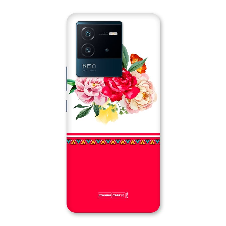 Flower Fusion Back Case for Vivo iQOO Neo 6 5G