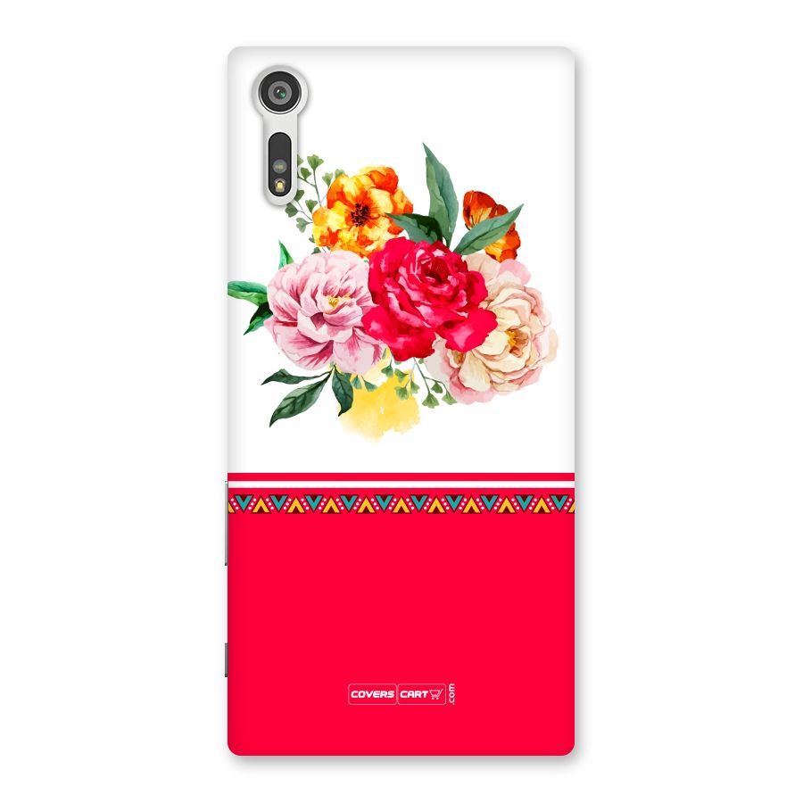 Flower Fusion Back Case for Xperia XZ