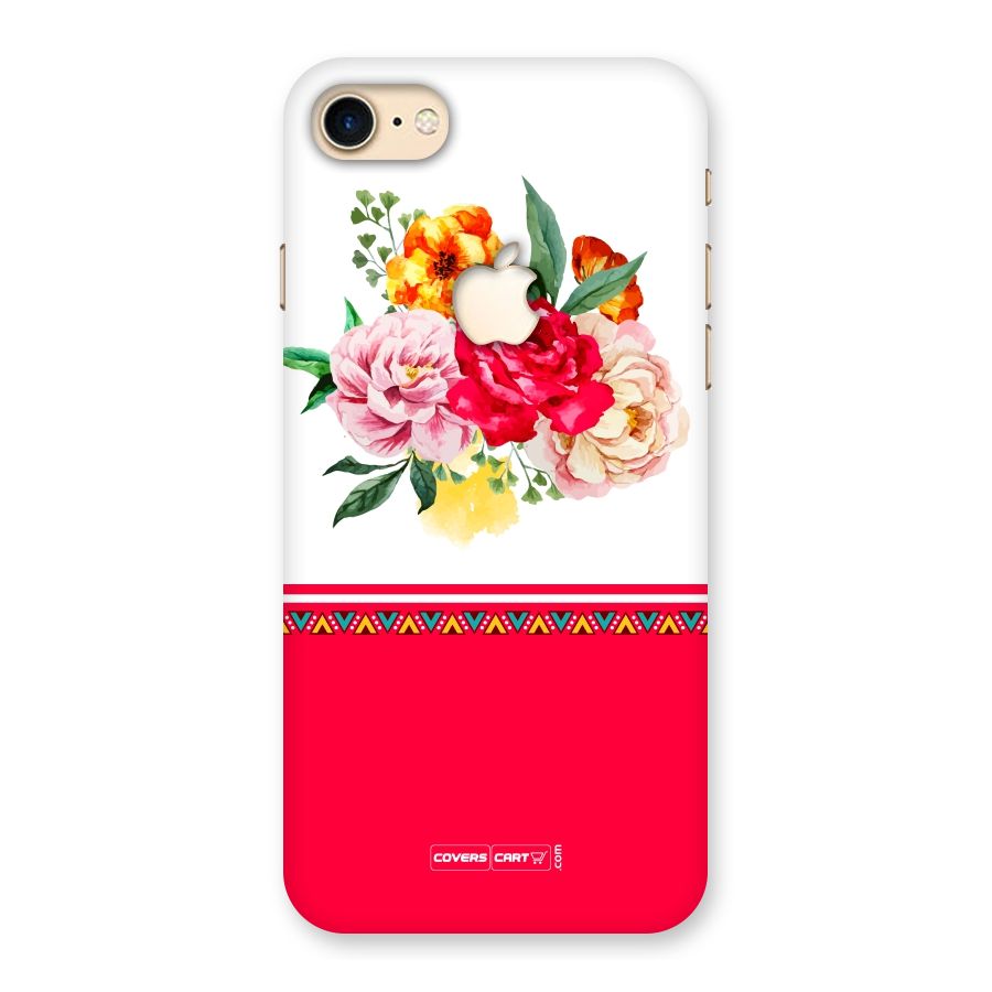 Flower Fusion Back Case for iPhone 7 Apple Cut
