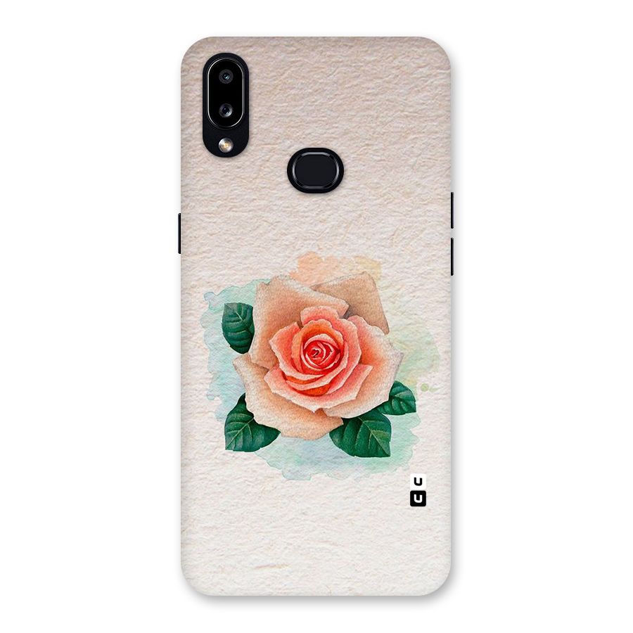 Flower Water Art Back Case for Galaxy A10s