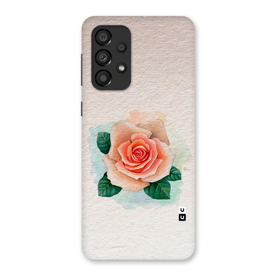 Flower Water Art Back Case for Galaxy A33 5G