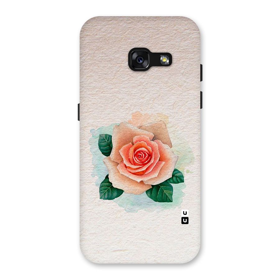 Flower Water Art Back Case for Galaxy A3 (2017)