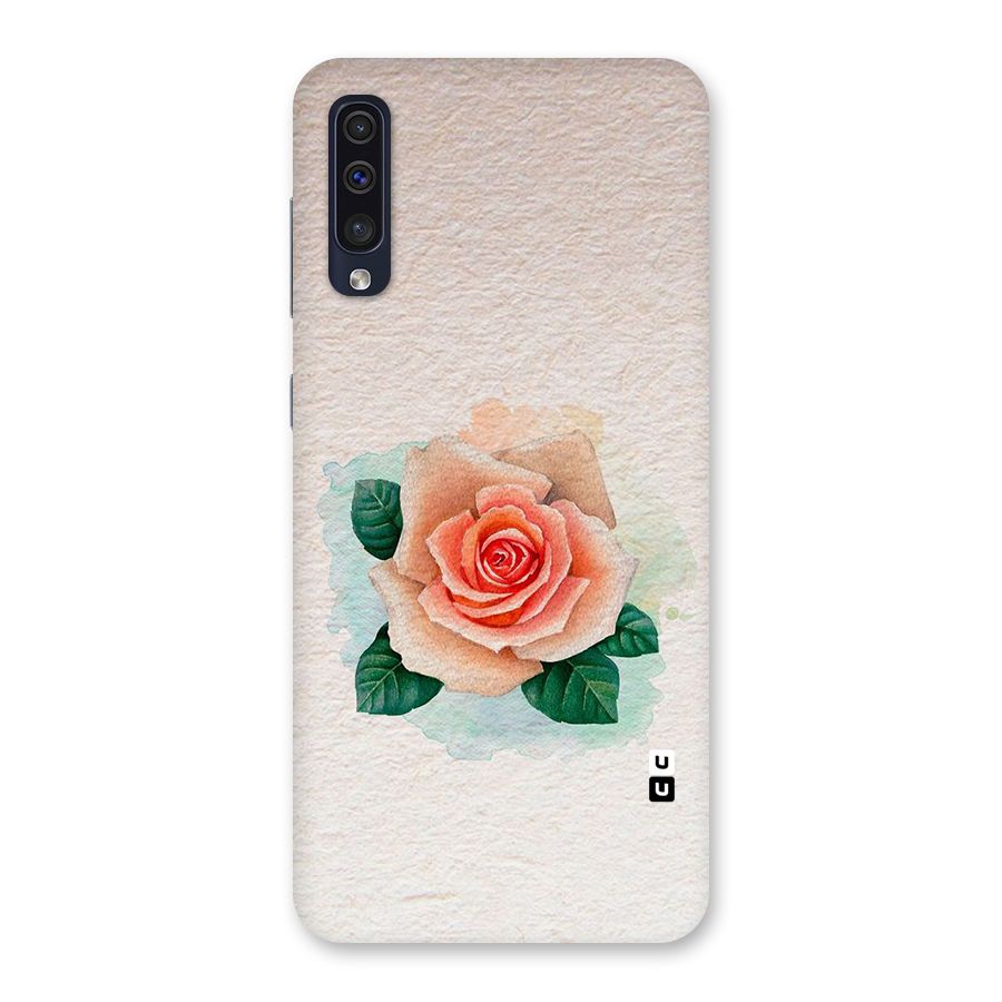 Flower Water Art Back Case for Galaxy A50
