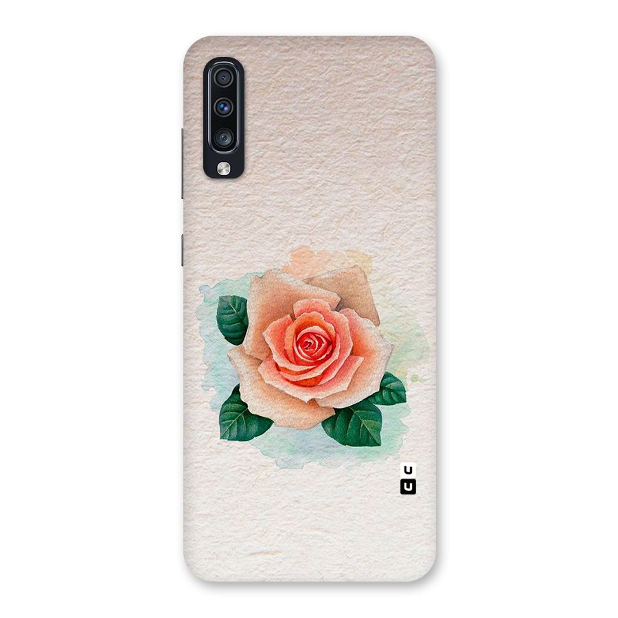 Flower Water Art Back Case for Galaxy A70