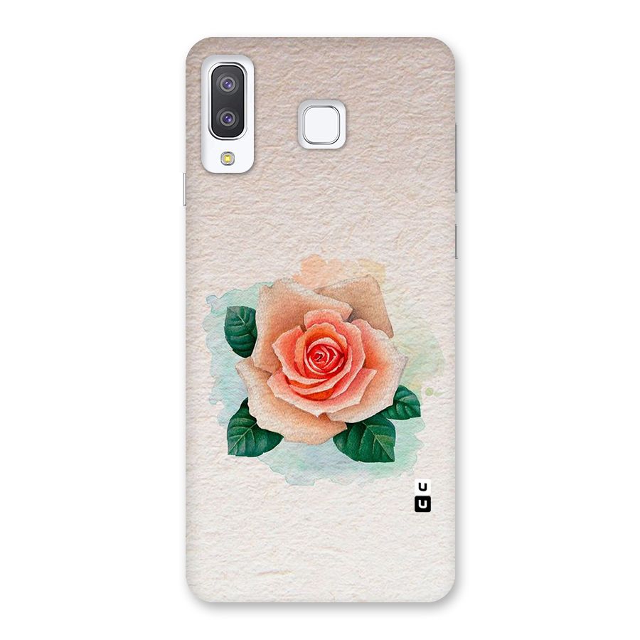 Flower Water Art Back Case for Galaxy A8 Star