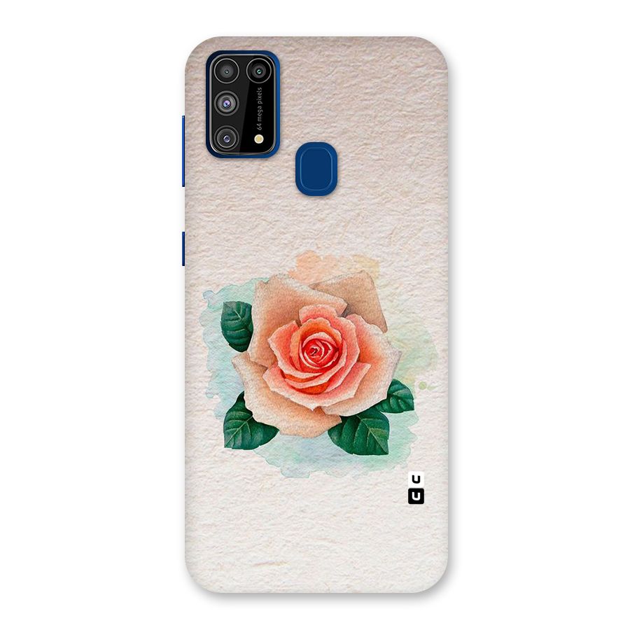 Flower Water Art Back Case for Galaxy F41