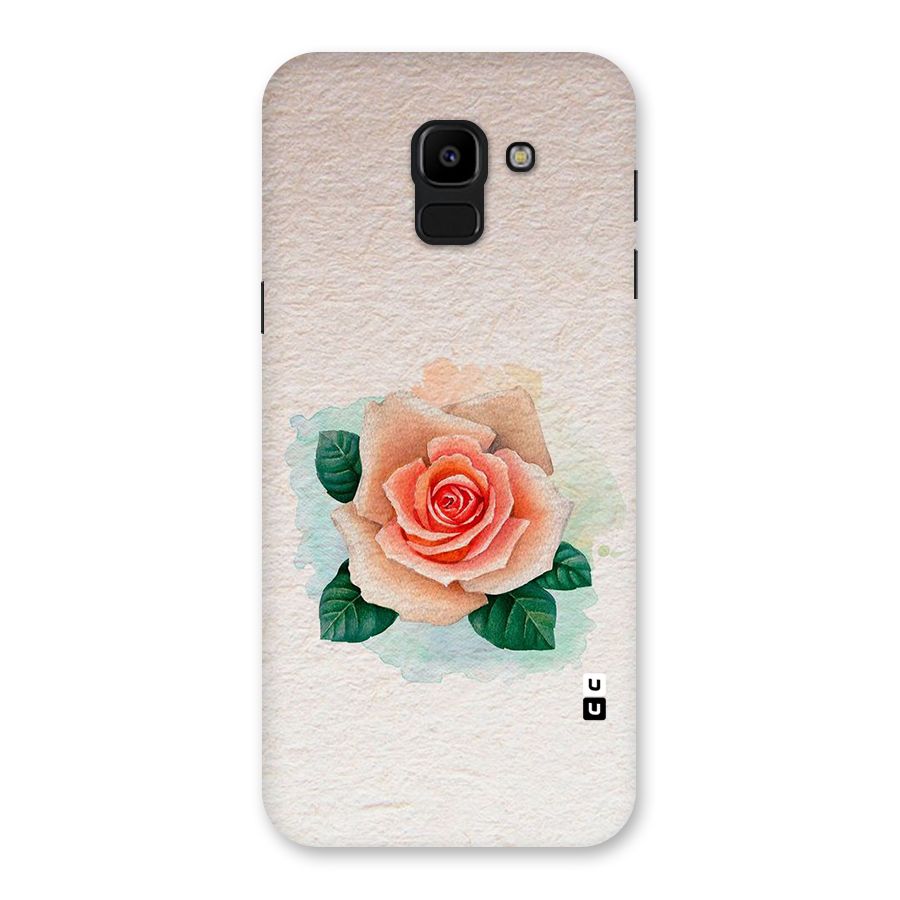 Flower Water Art Back Case for Galaxy J6