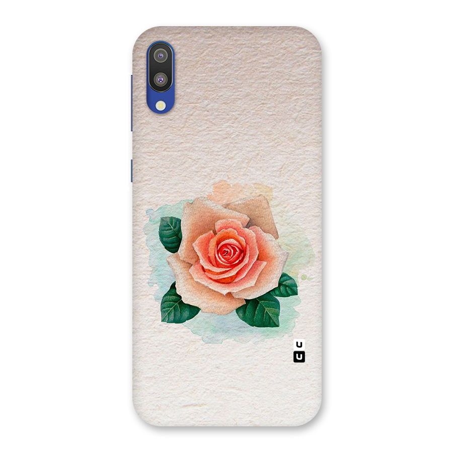 Flower Water Art Back Case for Galaxy M10