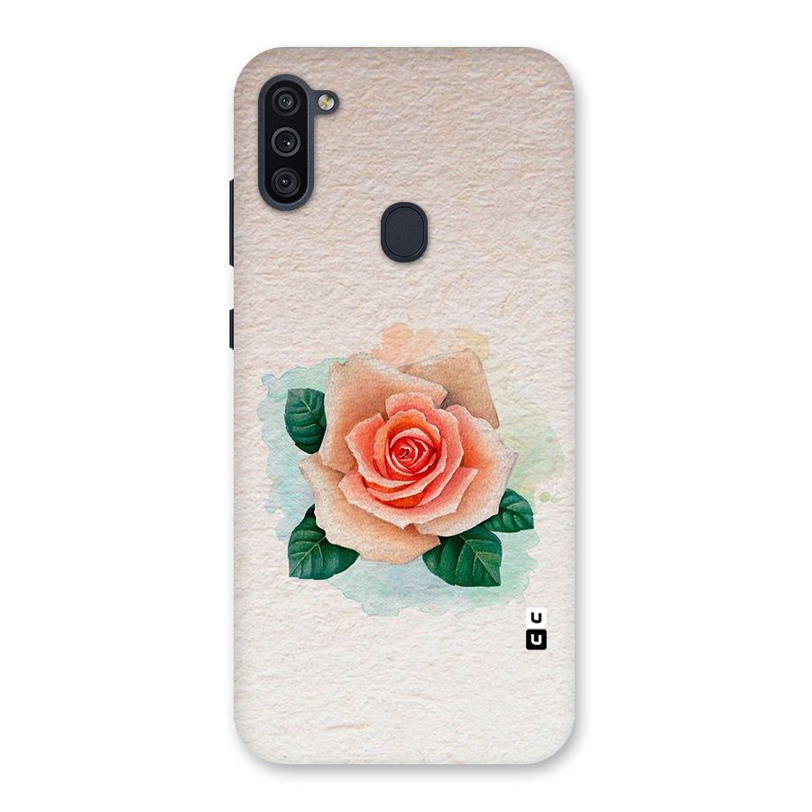 Flower Water Art Back Case for Galaxy M11