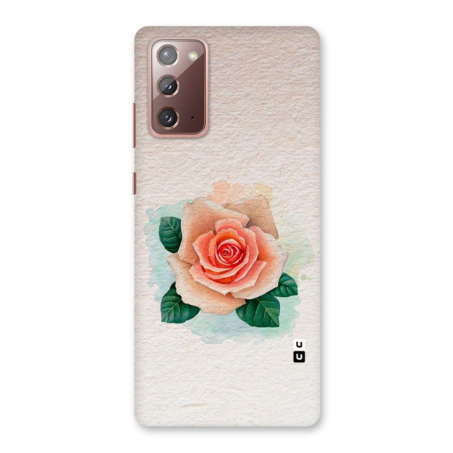 Flower Water Art Back Case for Galaxy Note 20