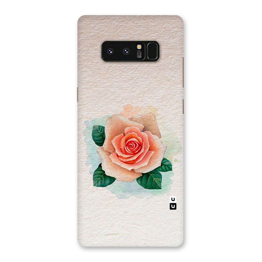 Flower Water Art Back Case for Galaxy Note 8