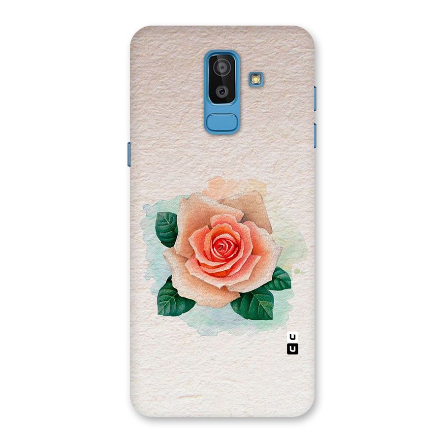 Flower Water Art Back Case for Galaxy On8 (2018)