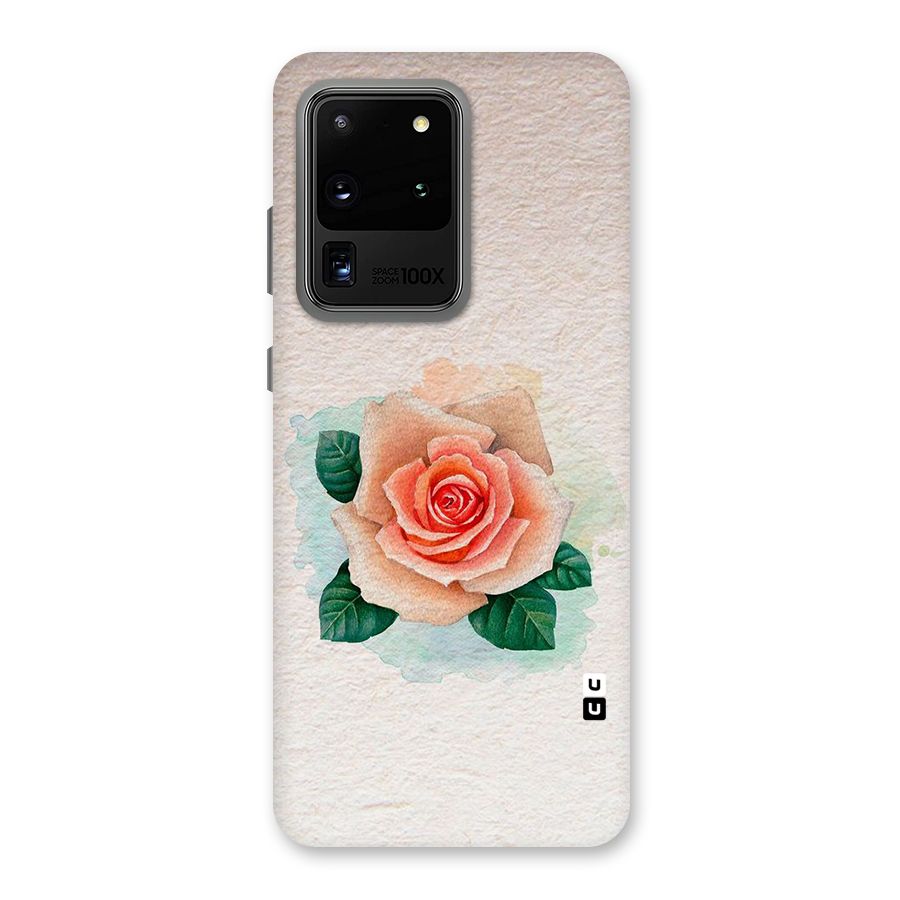 Flower Water Art Back Case for Galaxy S20 Ultra