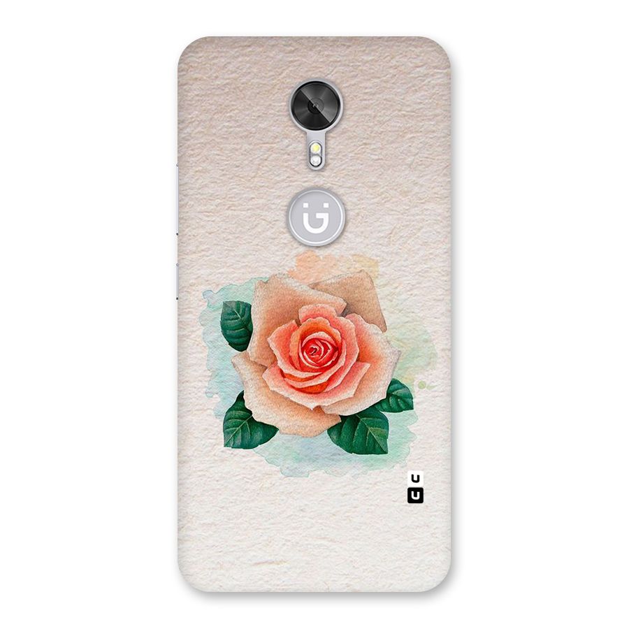 Flower Water Art Back Case for Gionee A1