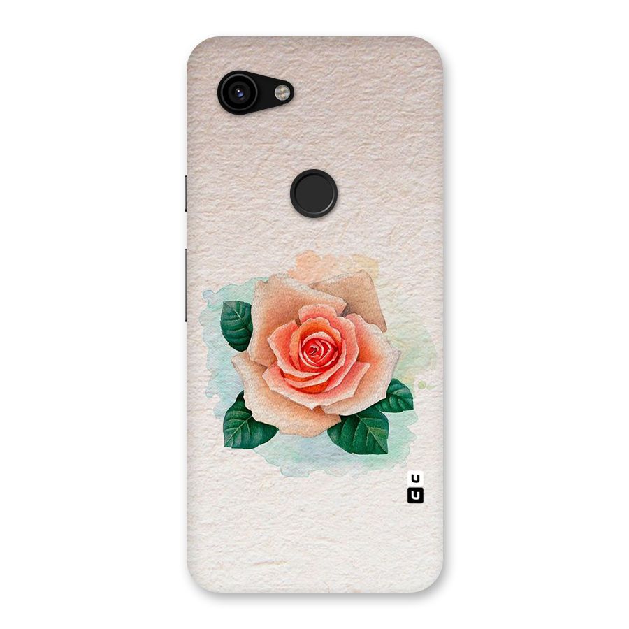 Flower Water Art Back Case for Google Pixel 3a