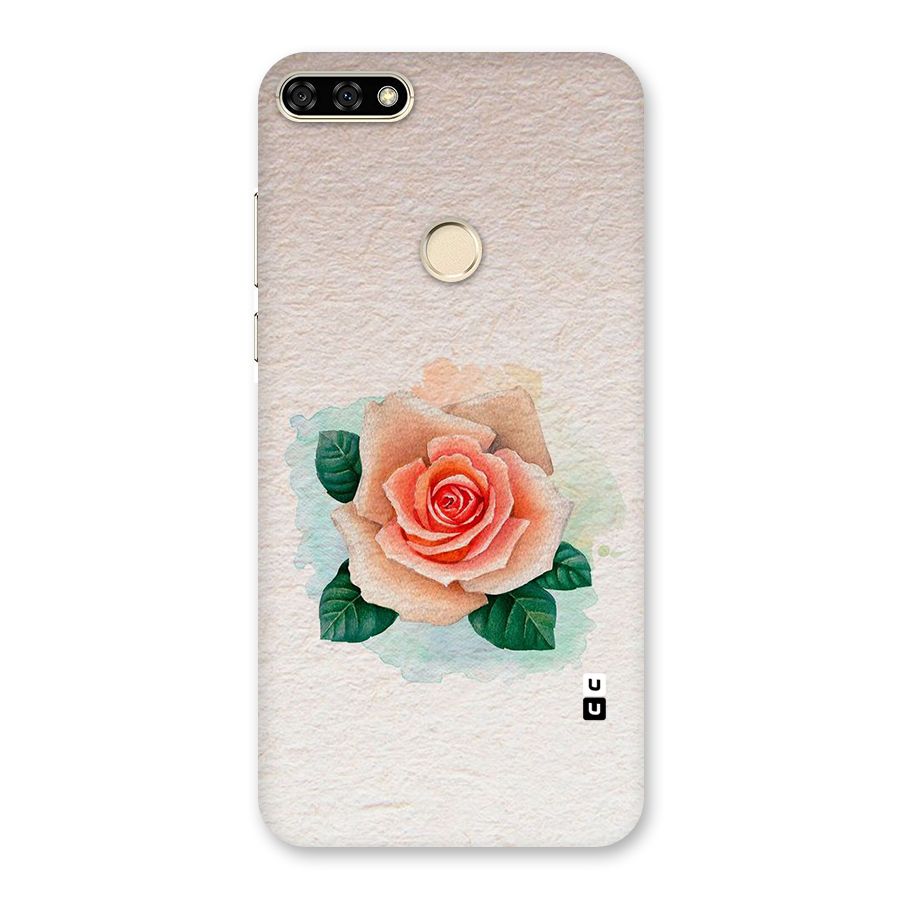 Flower Water Art Back Case for Honor 7A