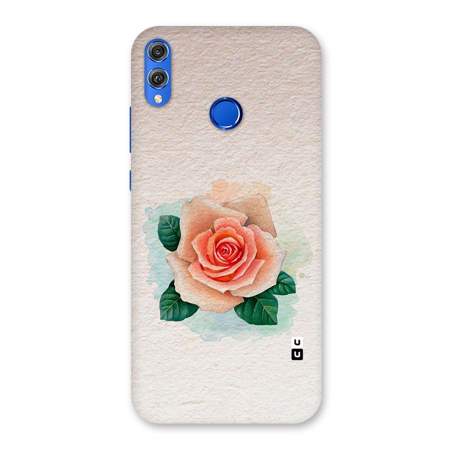 Flower Water Art Back Case for Honor 8X