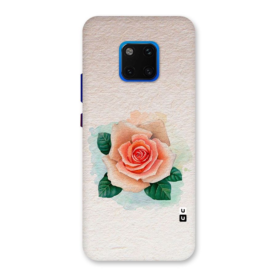 Flower Water Art Back Case for Huawei Mate 20 Pro