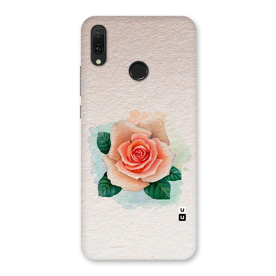 Flower Water Art Back Case for Huawei Y9 (2019)