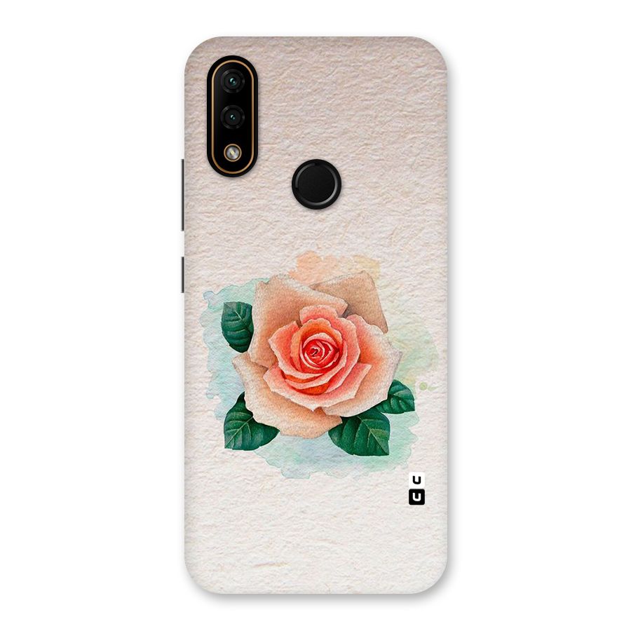 Flower Water Art Back Case for Lenovo A6 Note