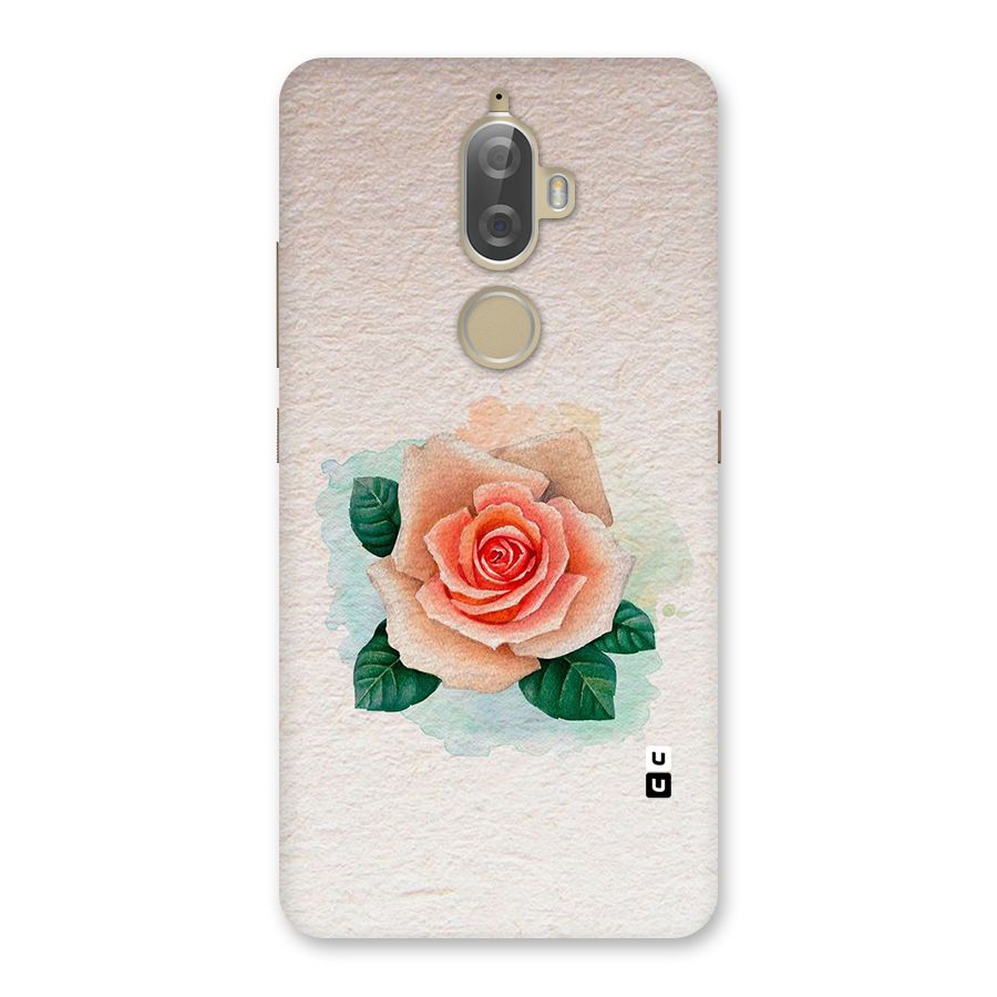 Flower Water Art Back Case for Lenovo K8 Plus