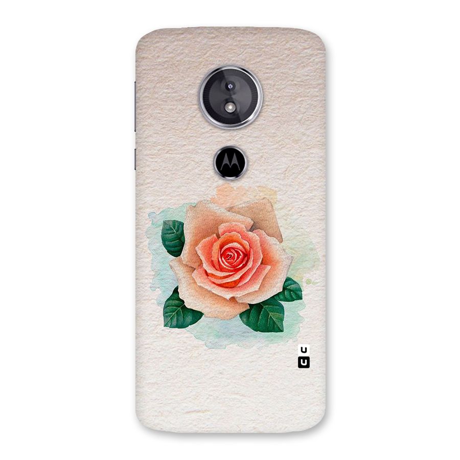 Flower Water Art Back Case for Moto E5