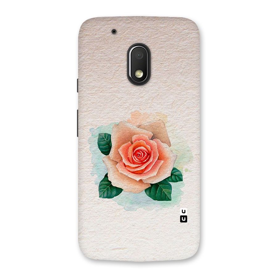 Flower Water Art Back Case for Moto G4 Play