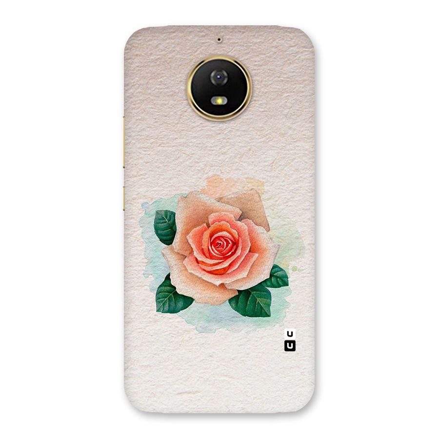Flower Water Art Back Case for Moto G5s