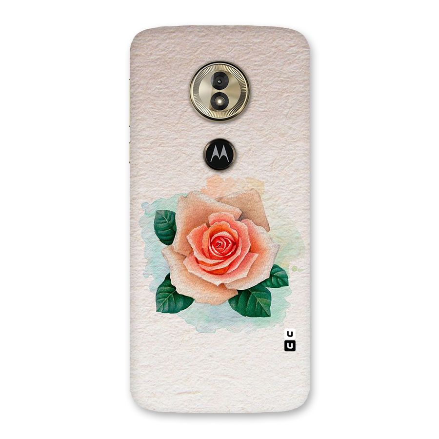 Flower Water Art Back Case for Moto G6 Play