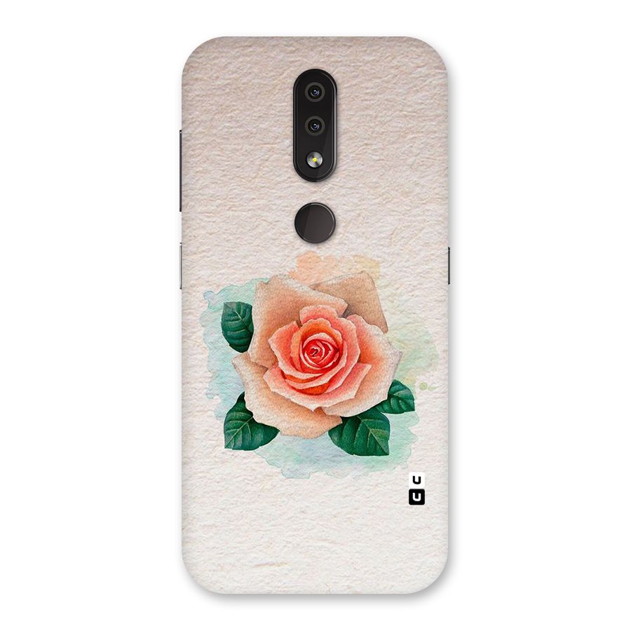 Flower Water Art Back Case for Nokia 4.2