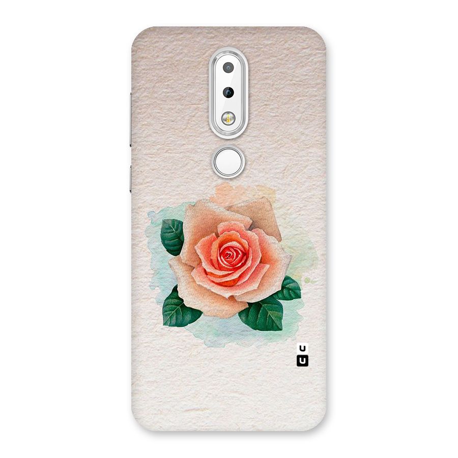 Flower Water Art Back Case for Nokia 6.1 Plus