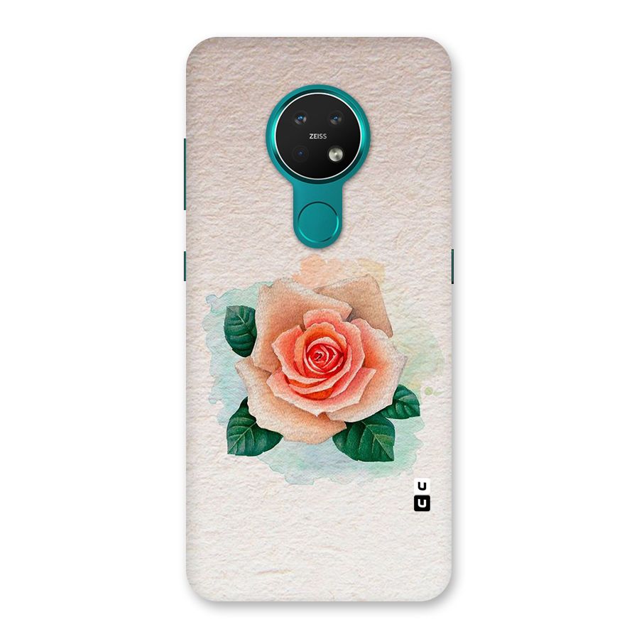 Flower Water Art Back Case for Nokia 7.2