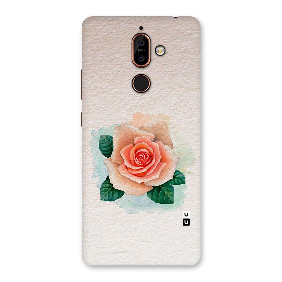 Flower Water Art Back Case for Nokia 7 Plus