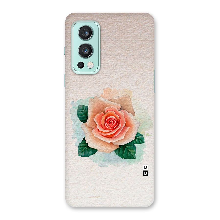 Flower Water Art Back Case for OnePlus Nord 2 5G