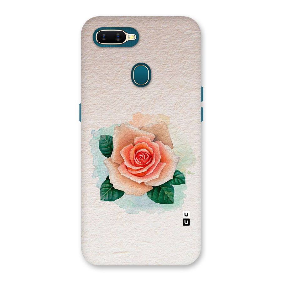 Flower Water Art Back Case for Oppo A11k