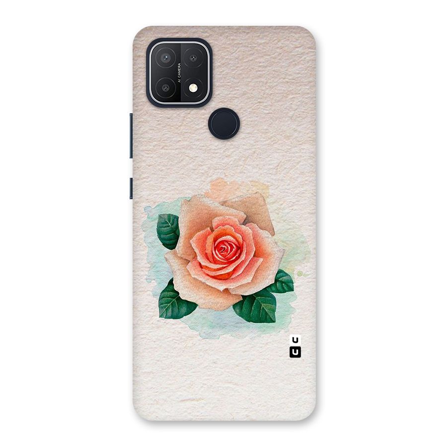 Flower Water Art Back Case for Oppo A15
