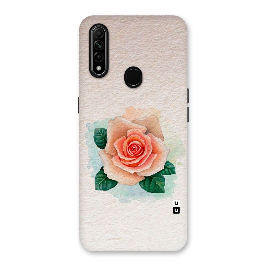 Flower Water Art Back Case for Oppo A31