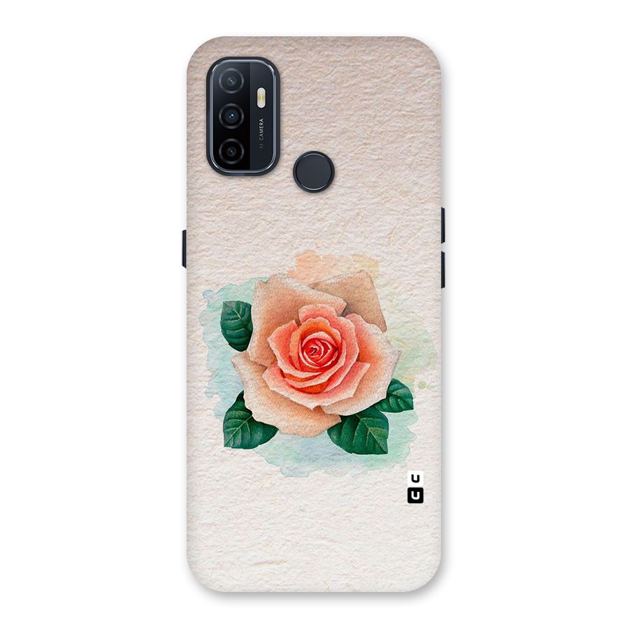 Flower Water Art Back Case for Oppo A32