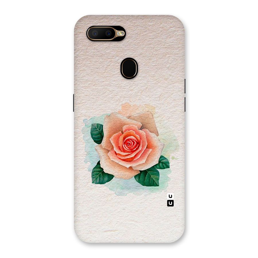 Flower Water Art Back Case for Oppo A5s