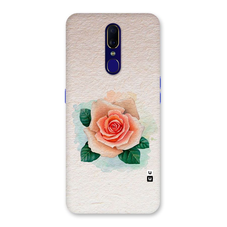 Flower Water Art Back Case for Oppo A9