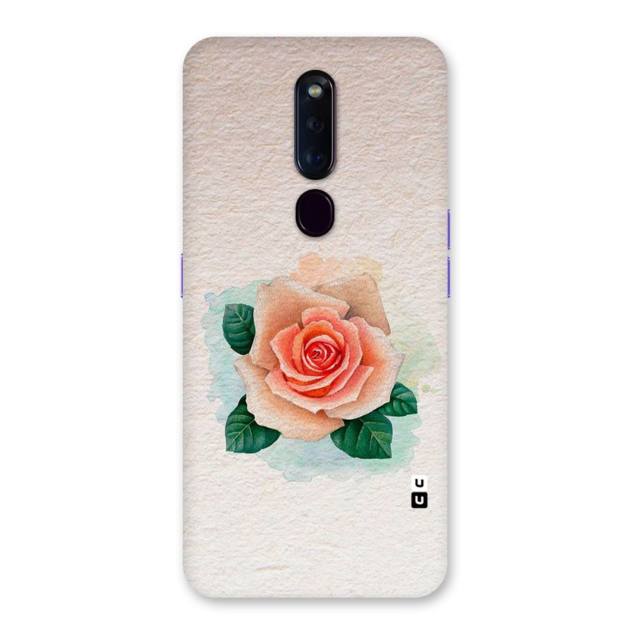 Flower Water Art Back Case for Oppo F11 Pro