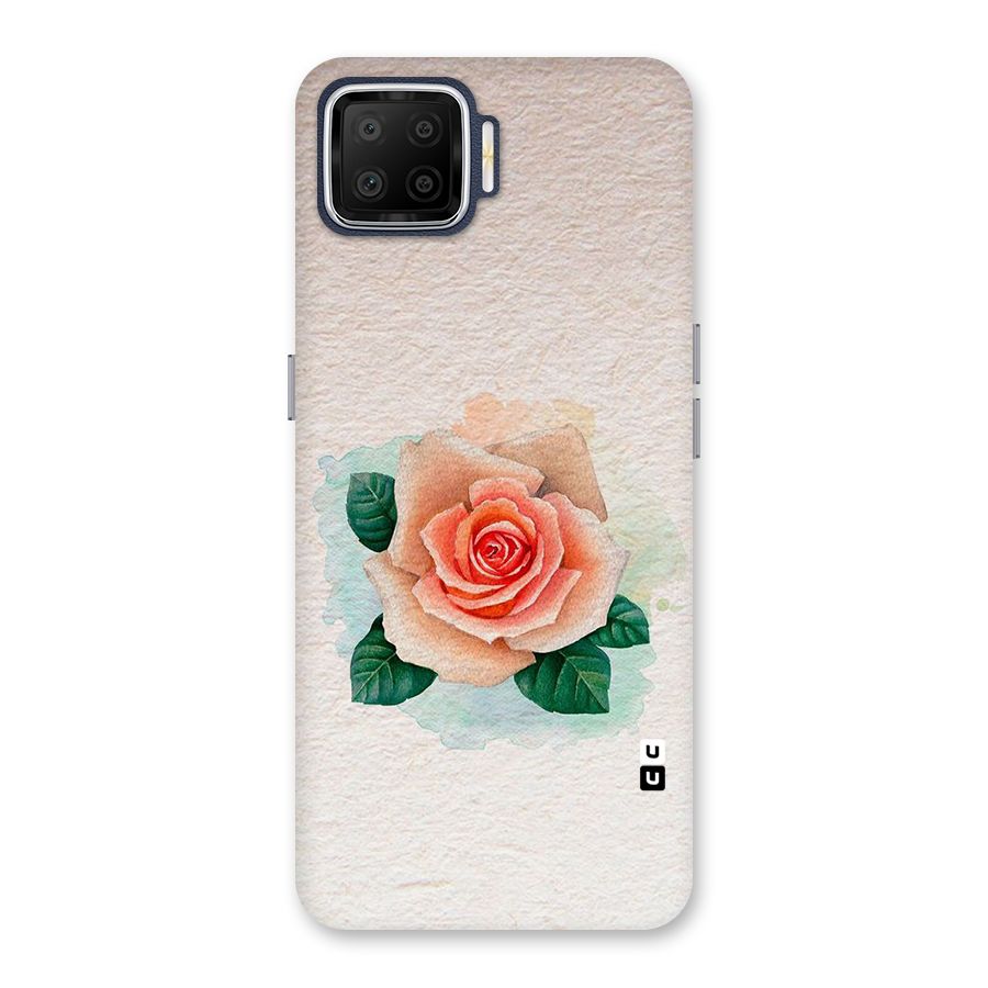 Flower Water Art Back Case for Oppo F17