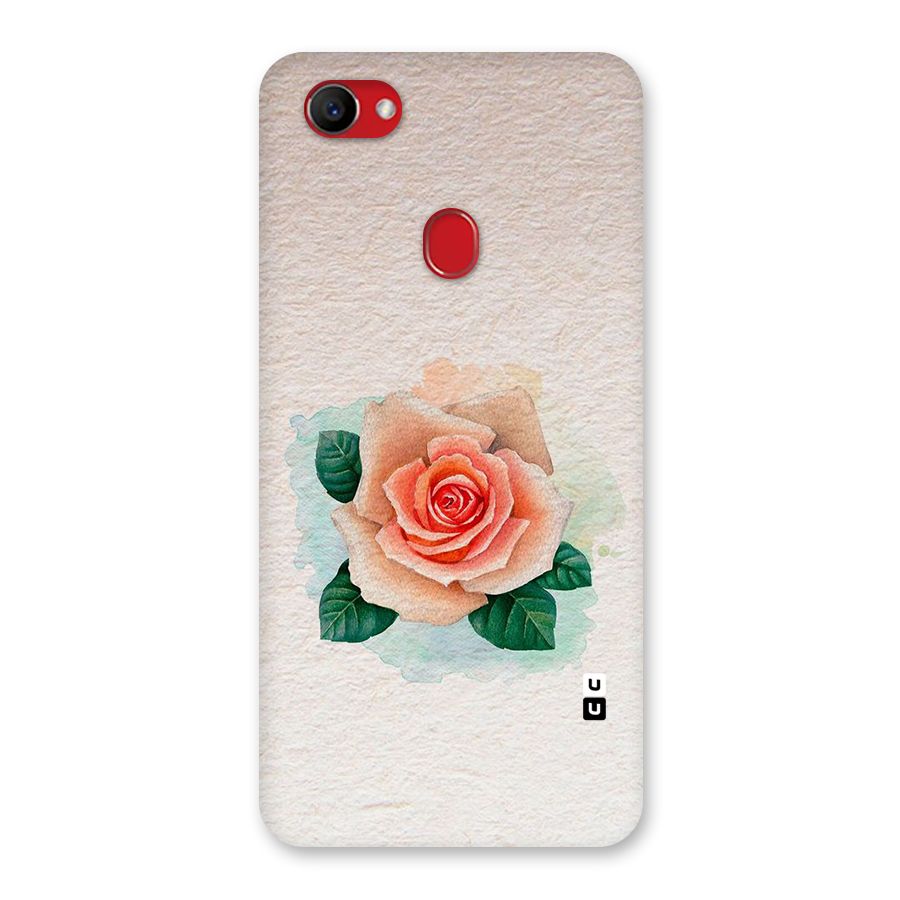 Flower Water Art Back Case for Oppo F7